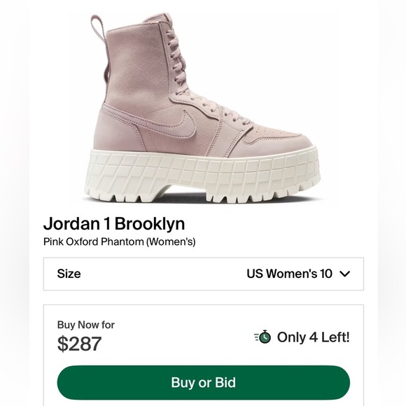 Jordan 1
Brooklyn
'pink oxford'
Brand new - Picture 7 of 12